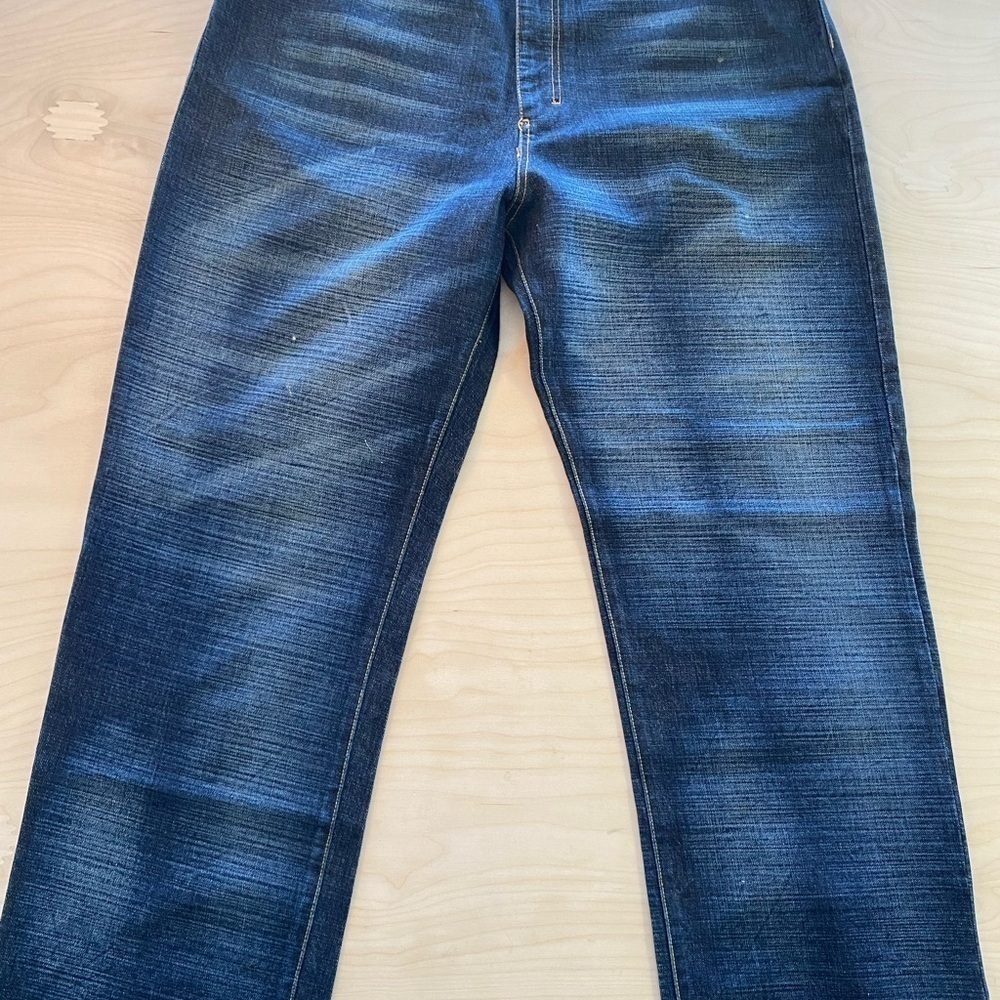 Indigo Red Jeans size 38 x 33 (BL)